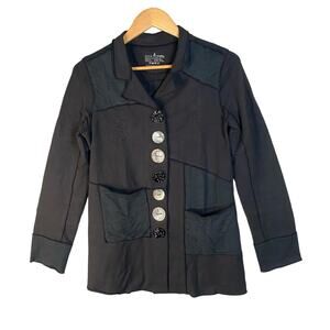 Neon Buddha Jacket Womens XS‎ Patchwork Boho Chic Fairy Grunge Artsy Indie